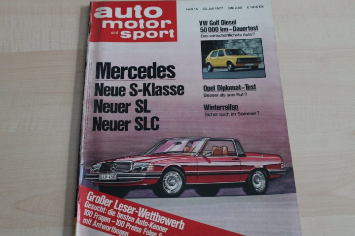 Auto Motor und Sport 15/1977